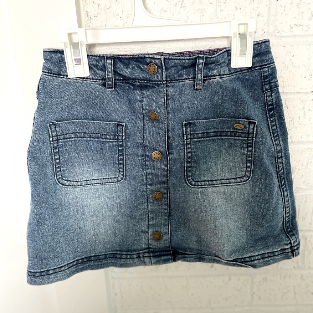 cute and chic kids 8 Tommy Hilfiger jean skirt